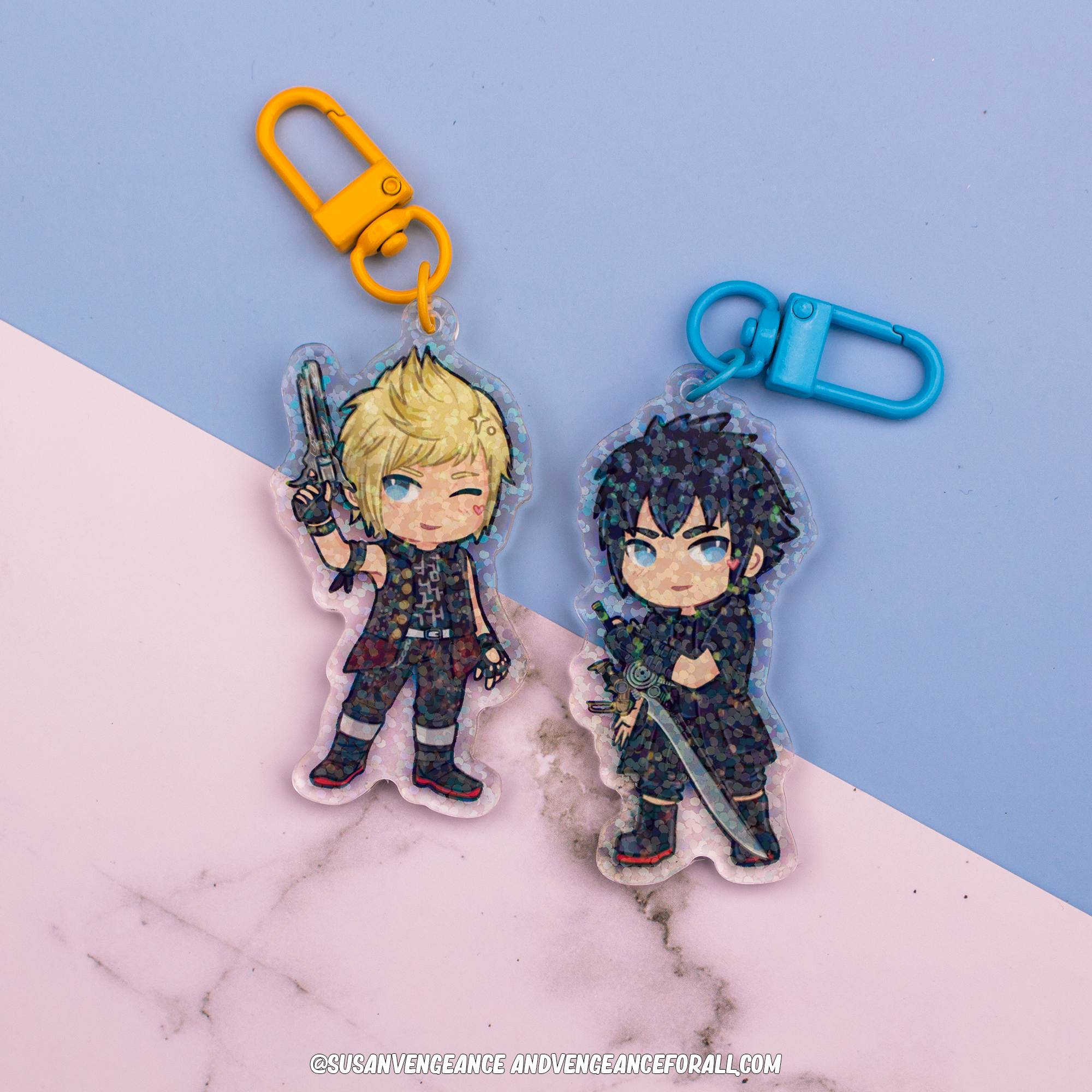 Promptis Holographic Keychains