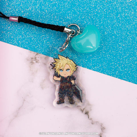 Cloud Phone Charm
