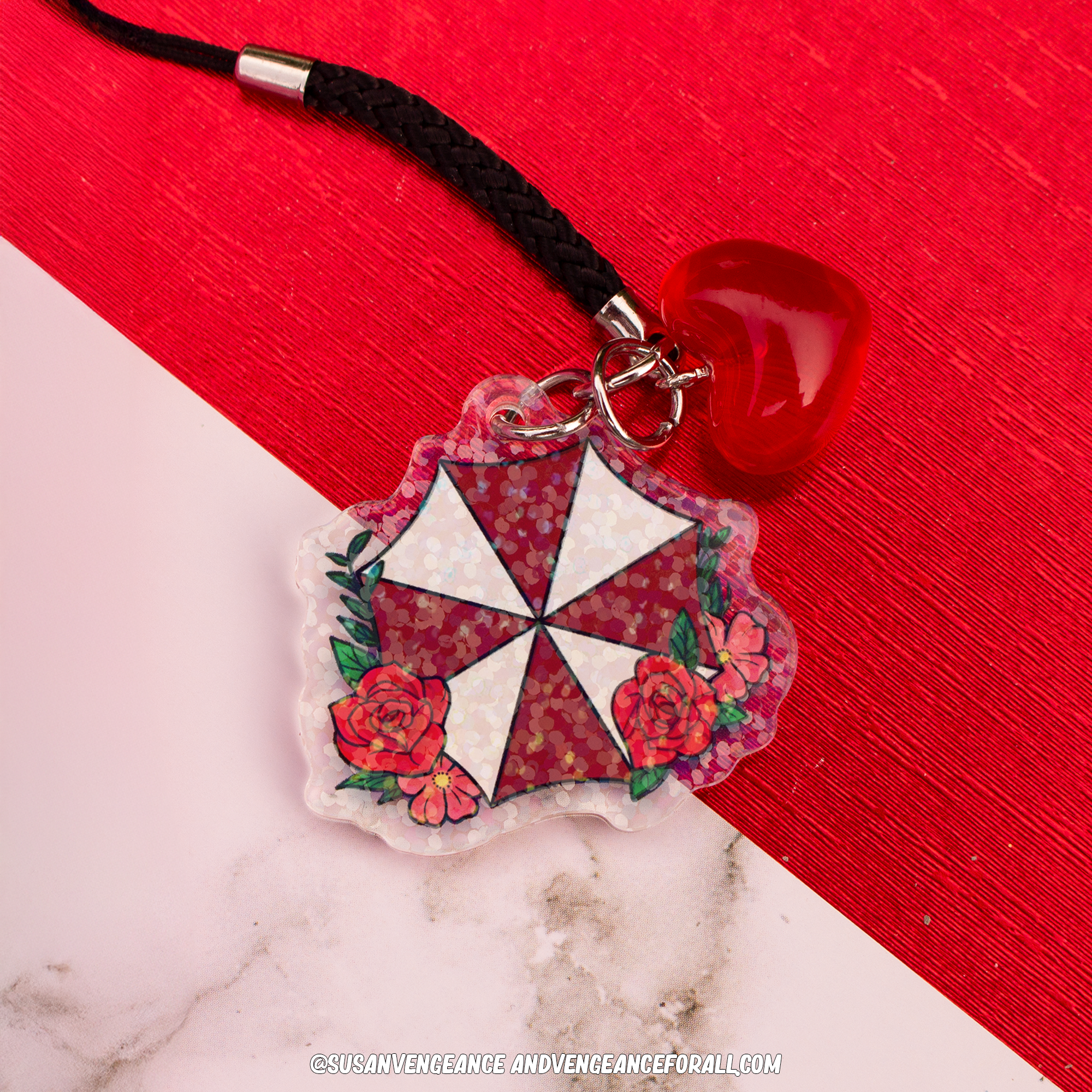 Evil Residence Phone Charm