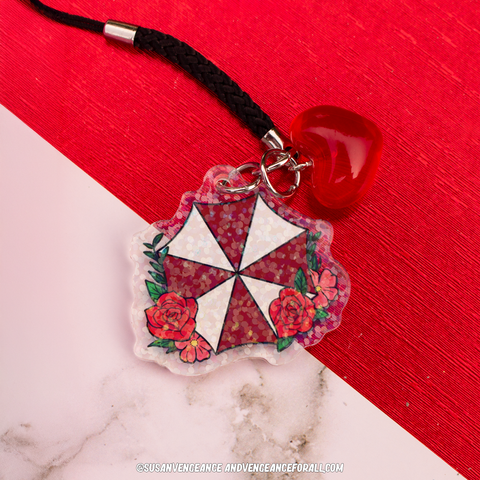 Evil Residence Phone Charm