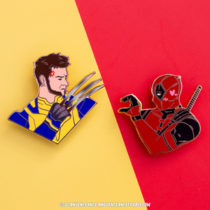 DP x Wolvie Jumbo Pin Set