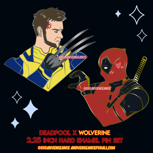 DP x Wolvie Pin Set PREORDER