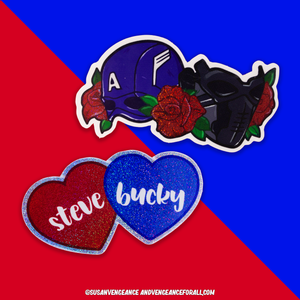 Stucky Glitter Vinyl Stickers