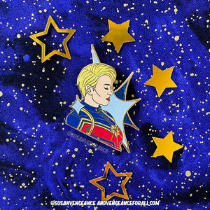 Avengers Astrology Carol Pin