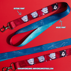 Devil May Meow Lanyard